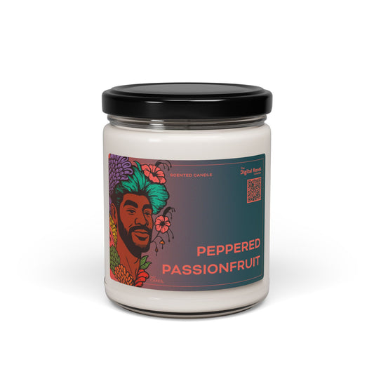 CKC Cares' Chillax Collection: Peppered Passionfruit Aromatherapy Candle - Your Creative Digital Reset Companion
