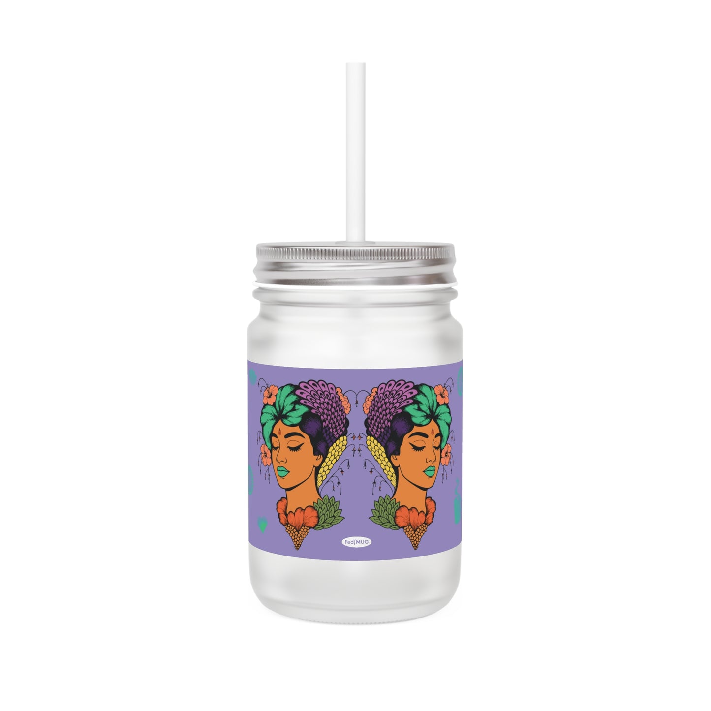 FedMUG™ Mason Jar (Female 1) — Your Digital Reset Companion