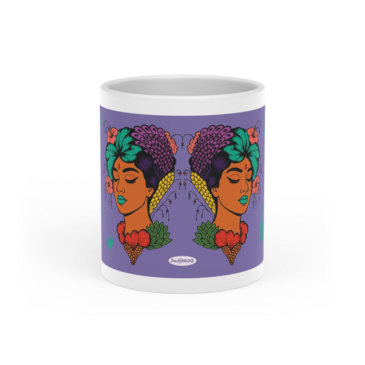 FedMUG Heart-Shaped Mug (Girl 1)