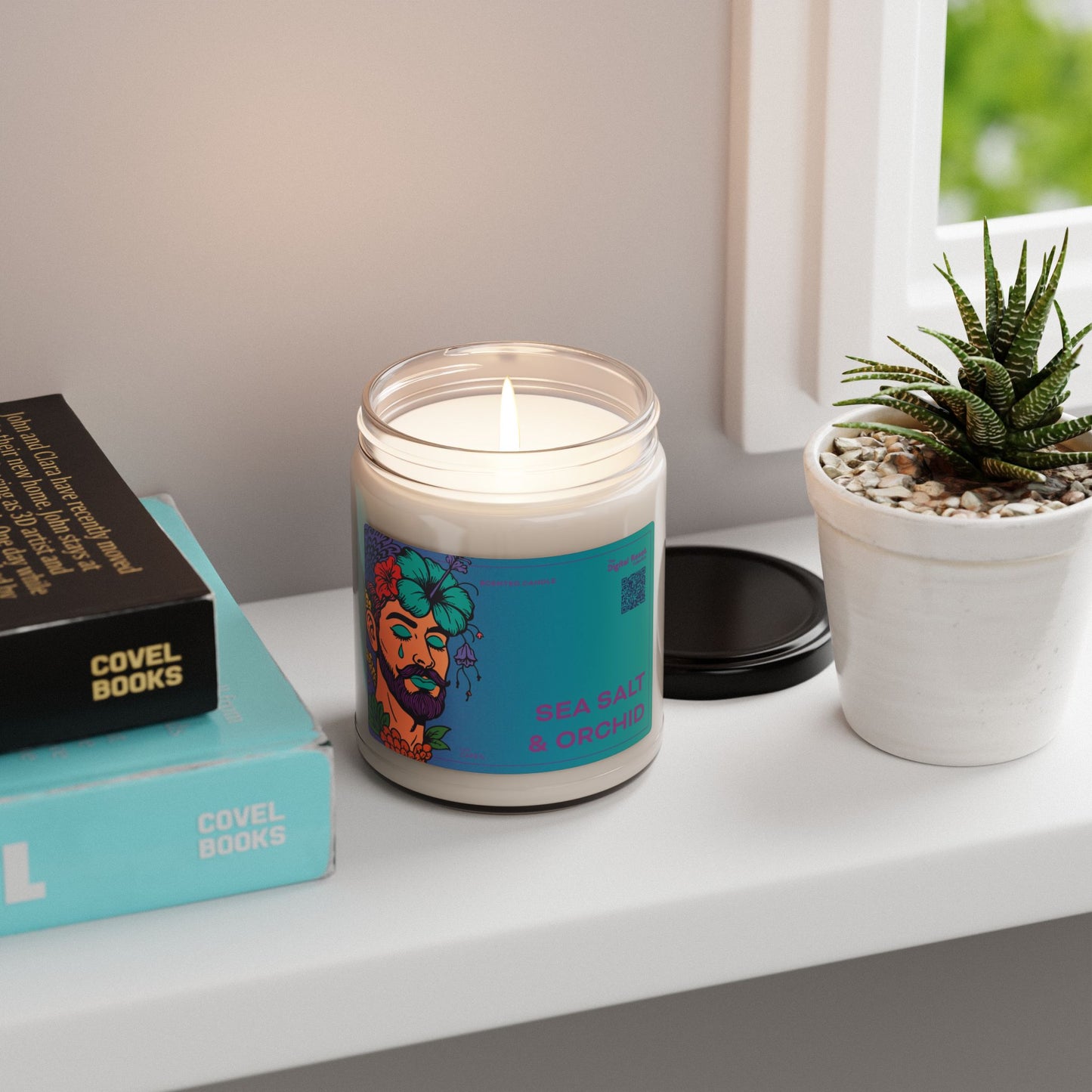 CKC Cares Chillax Collection: Sea Salt & Orchid Aromatherapy Candle - Your Clarity Digital Reset Companion