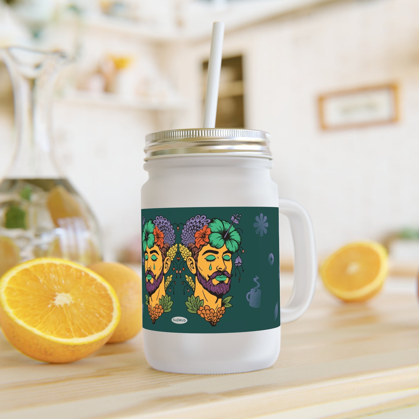 FedMUG™ Mason Jar (Male 1 Edition) — Your Digital Reset Companion