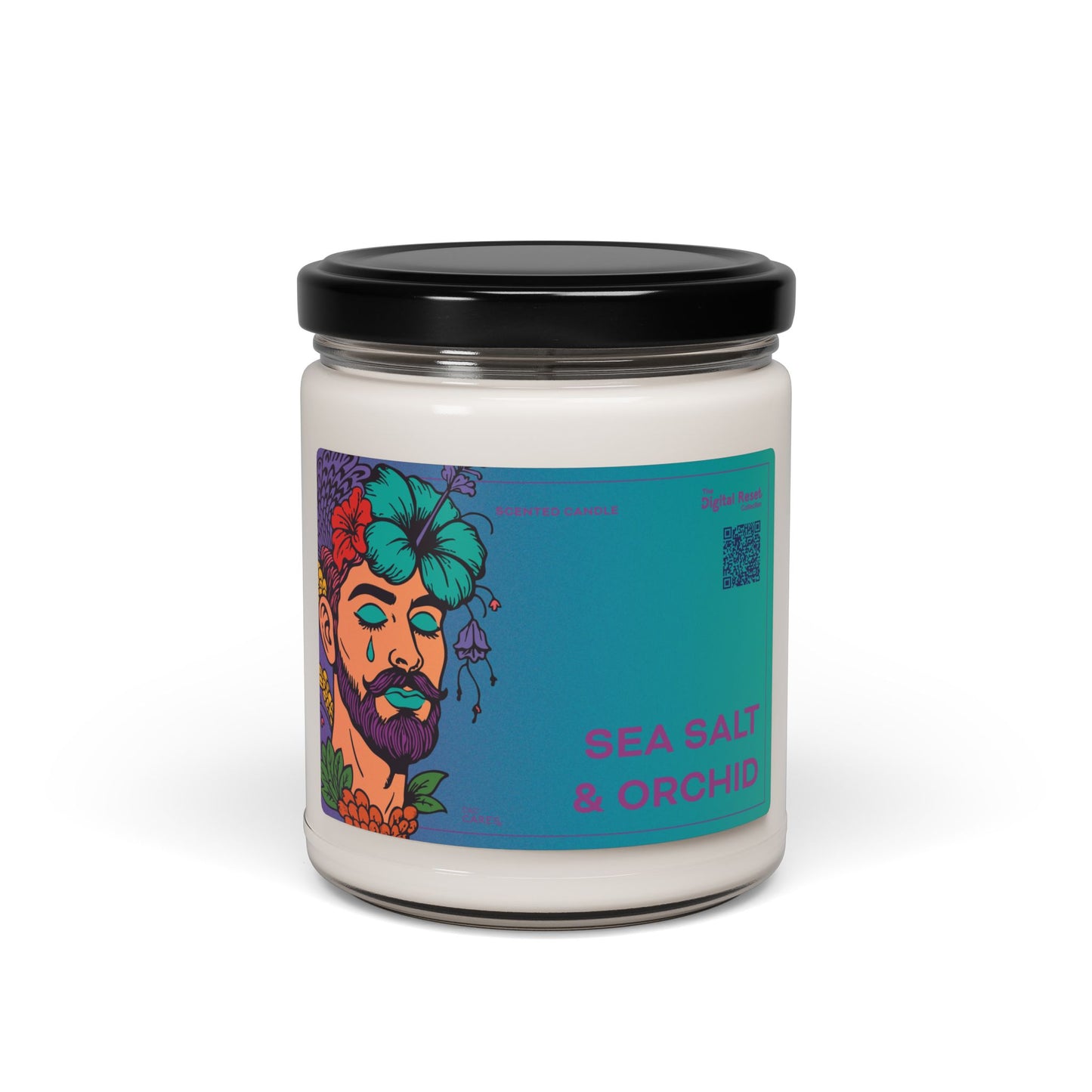CKC Cares Chillax Collection: Sea Salt & Orchid Aromatherapy Candle - Your Clarity Digital Reset Companion