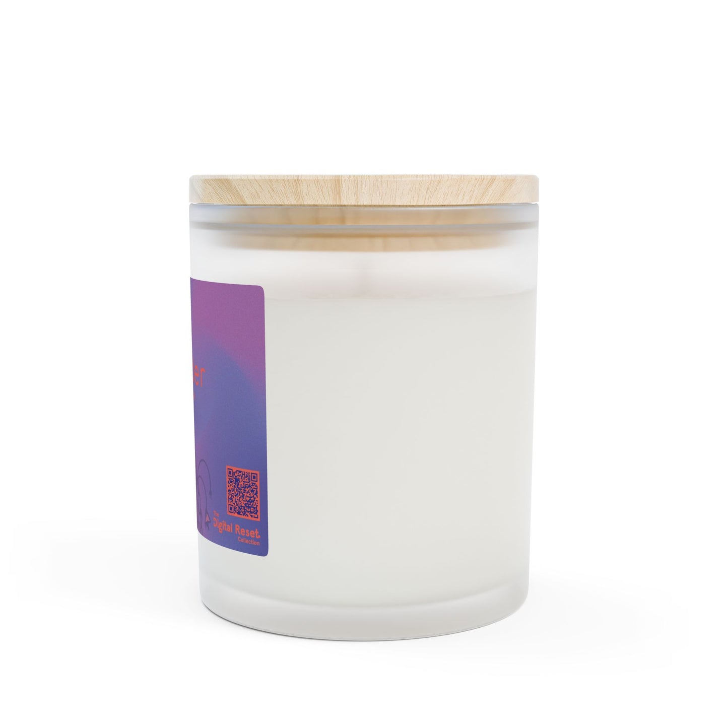 CKC Cares' Zen Collection: Lavender Frosted Glass Candle - A Digital Reset Companion for Evening Wind-Down