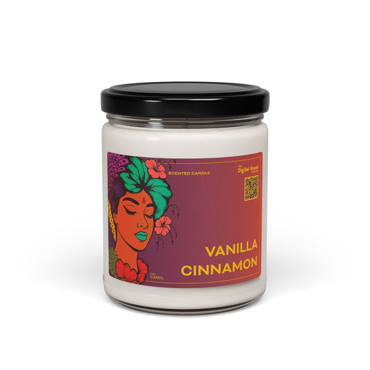 CKC Cares' Chillax Collection: Vanilla Cinnamon Aromatherapy Candle - Your Comfort Digital Reset Companion