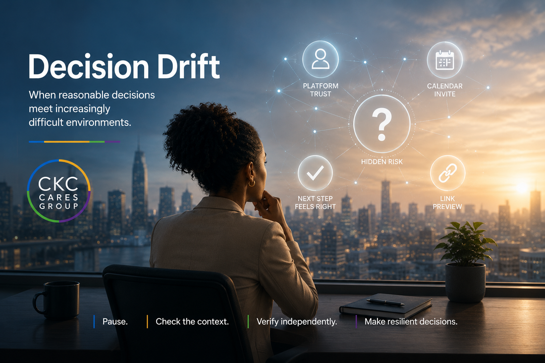 Decision Drift: Why Good Judgement Isn't Enough Anymore
