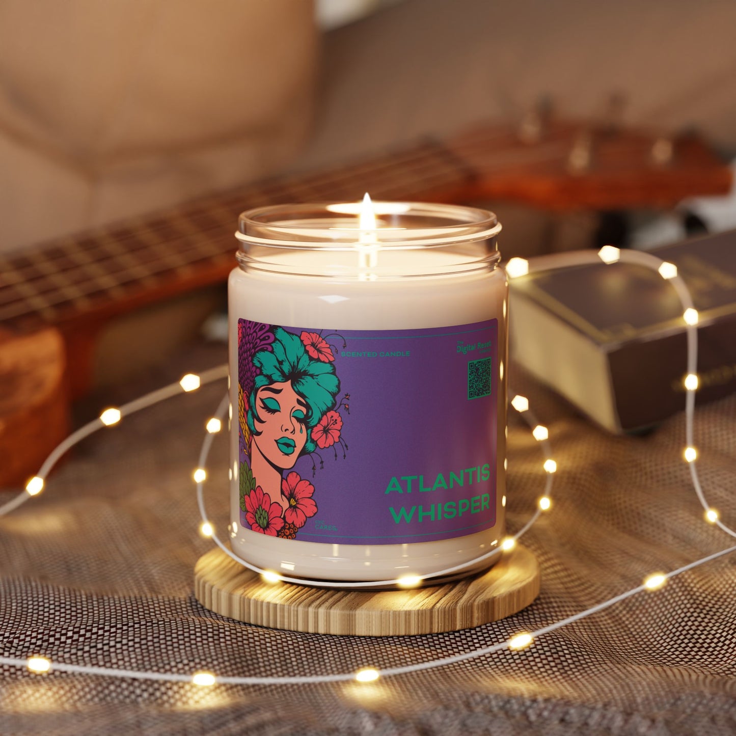 CKC Cares' Chillax Collection: Atlantis Whisper Aromatherapy Candle - Your Deep Rest Digital Reset Companion