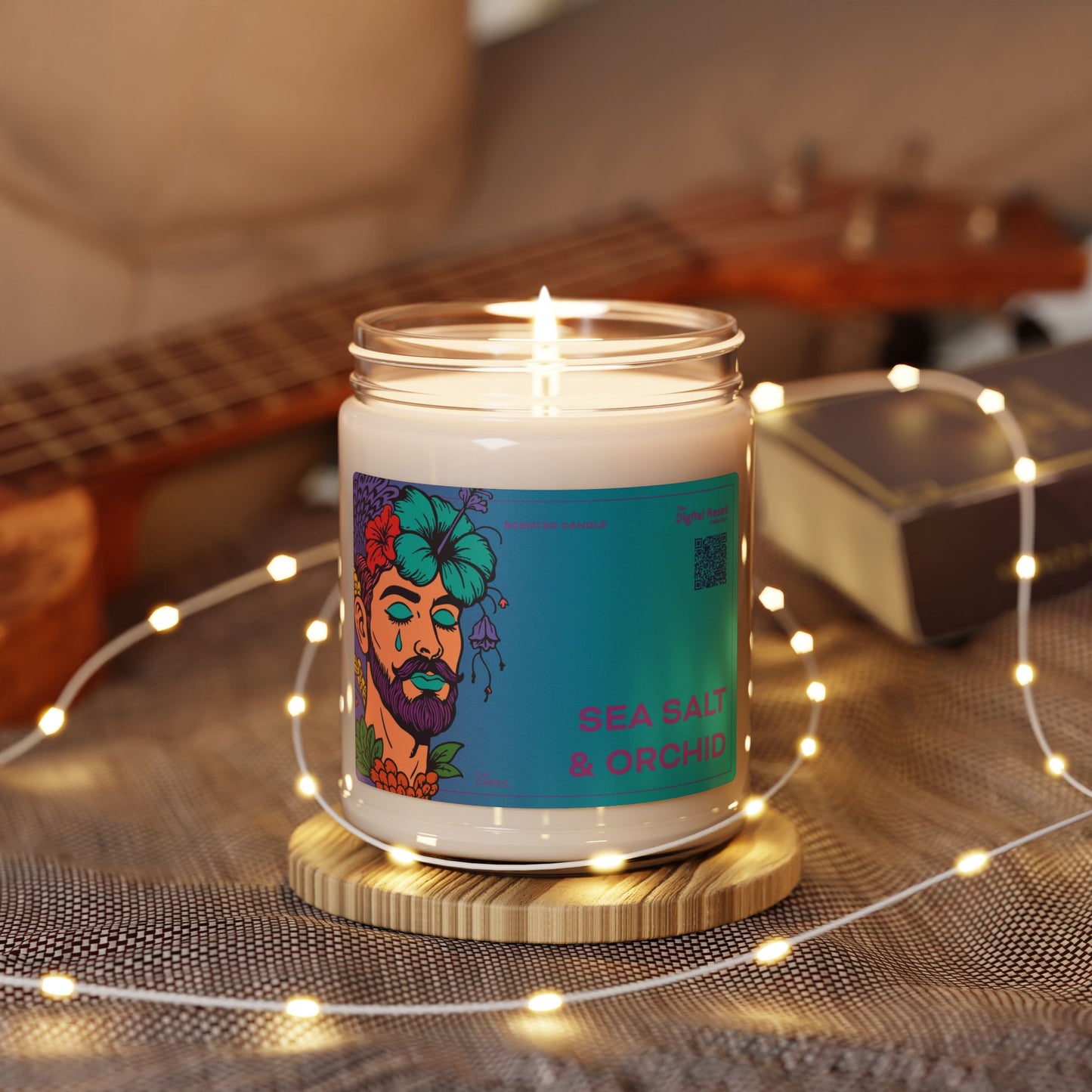 CKC Cares Chillax Collection: Sea Salt & Orchid Aromatherapy Candle - Your Clarity Digital Reset Companion