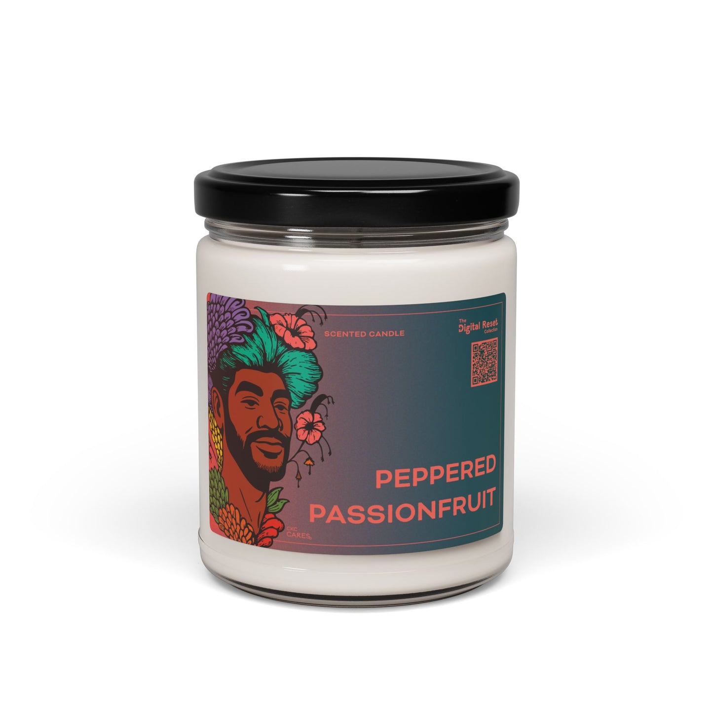 CKC Cares' Chillax Collection: Peppered Passionfruit Aromatherapy Candle - Your Creative Digital Reset Companion
