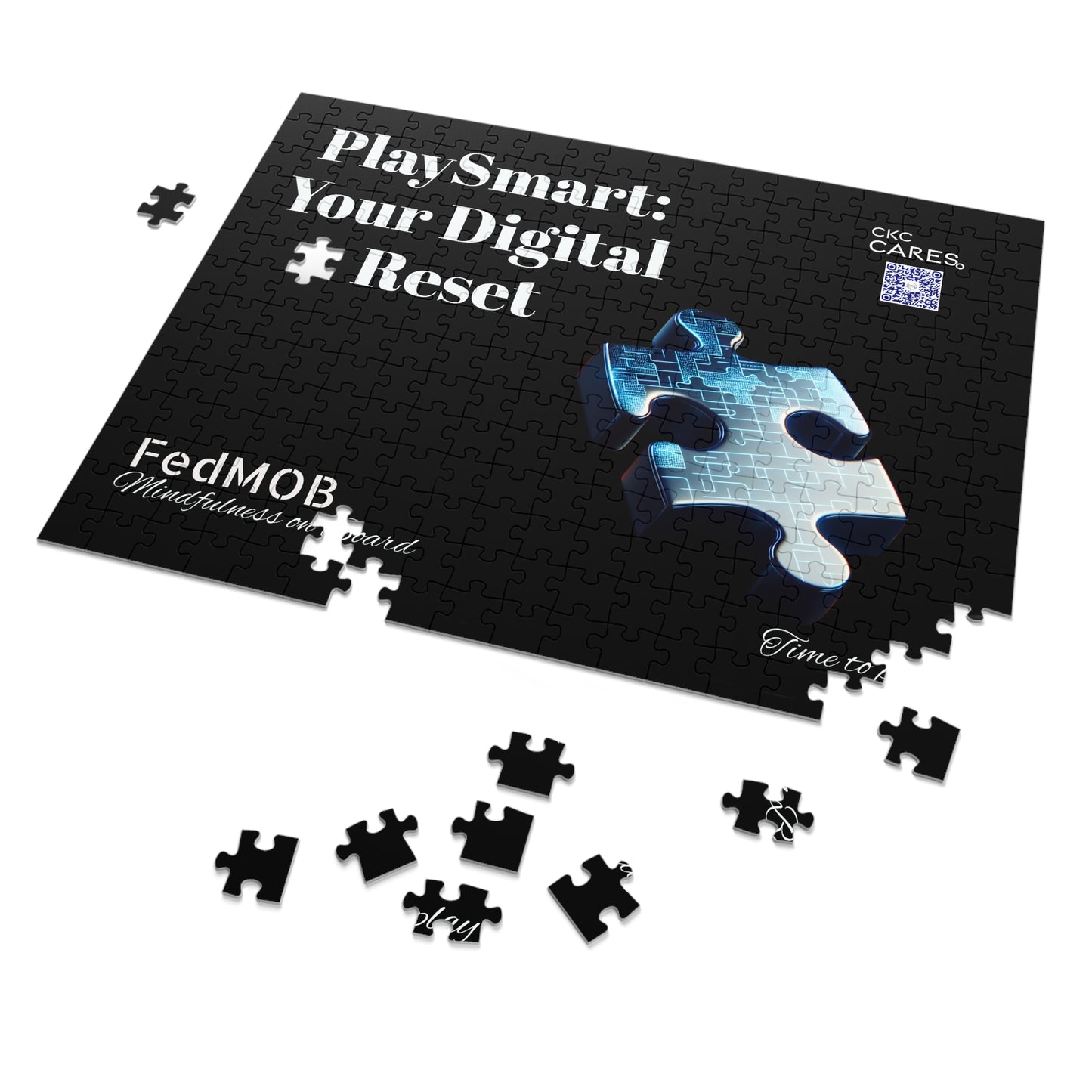 FedMOB Jigsaw Puzzle with Tin