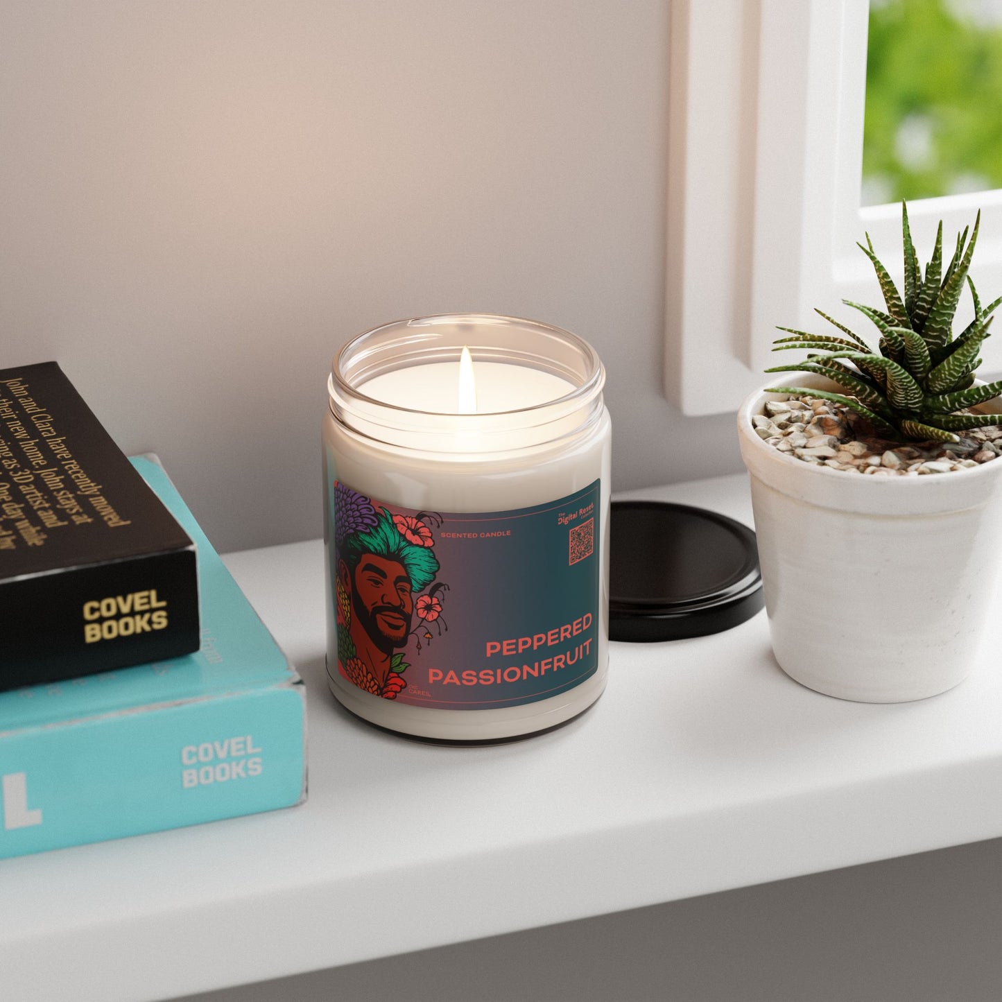 CKC Cares' Chillax Collection: Peppered Passionfruit Aromatherapy Candle - Your Creative Digital Reset Companion