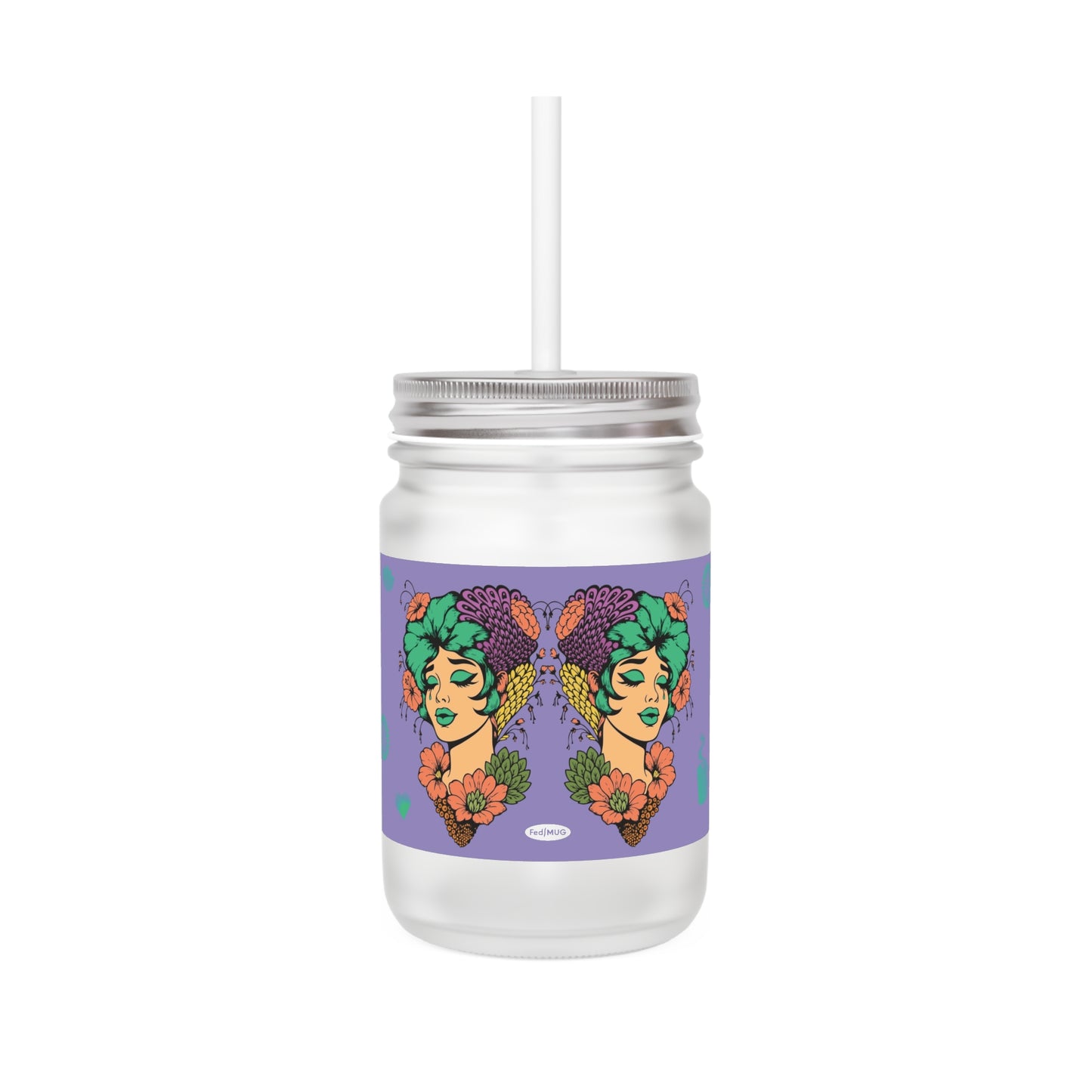 FedMUG™ Mason Jar (Female 2) — Your Digital Reset Companion