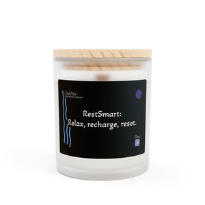 CKC Cares' RestSmart Candle Frosted Glass Candle, 11oz