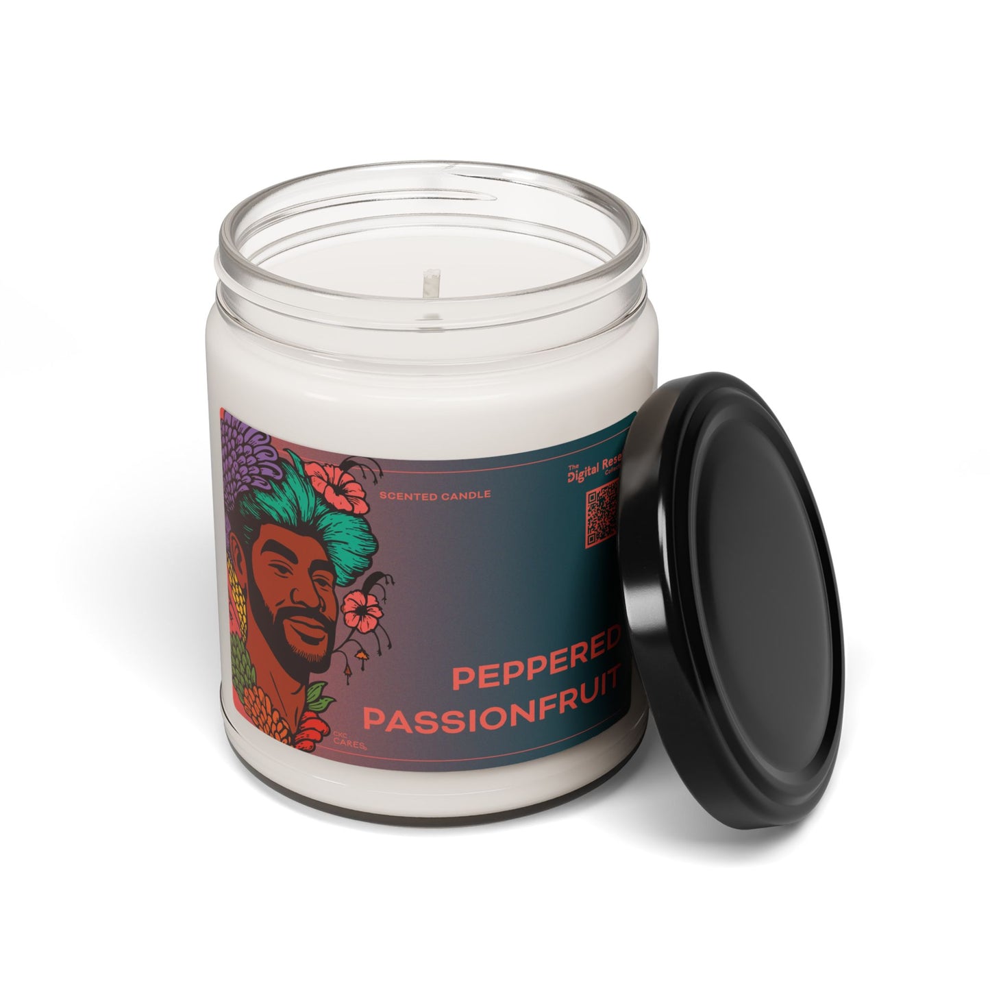 CKC Cares' Chillax Collection: Peppered Passionfruit Aromatherapy Candle - Your Creative Digital Reset Companion