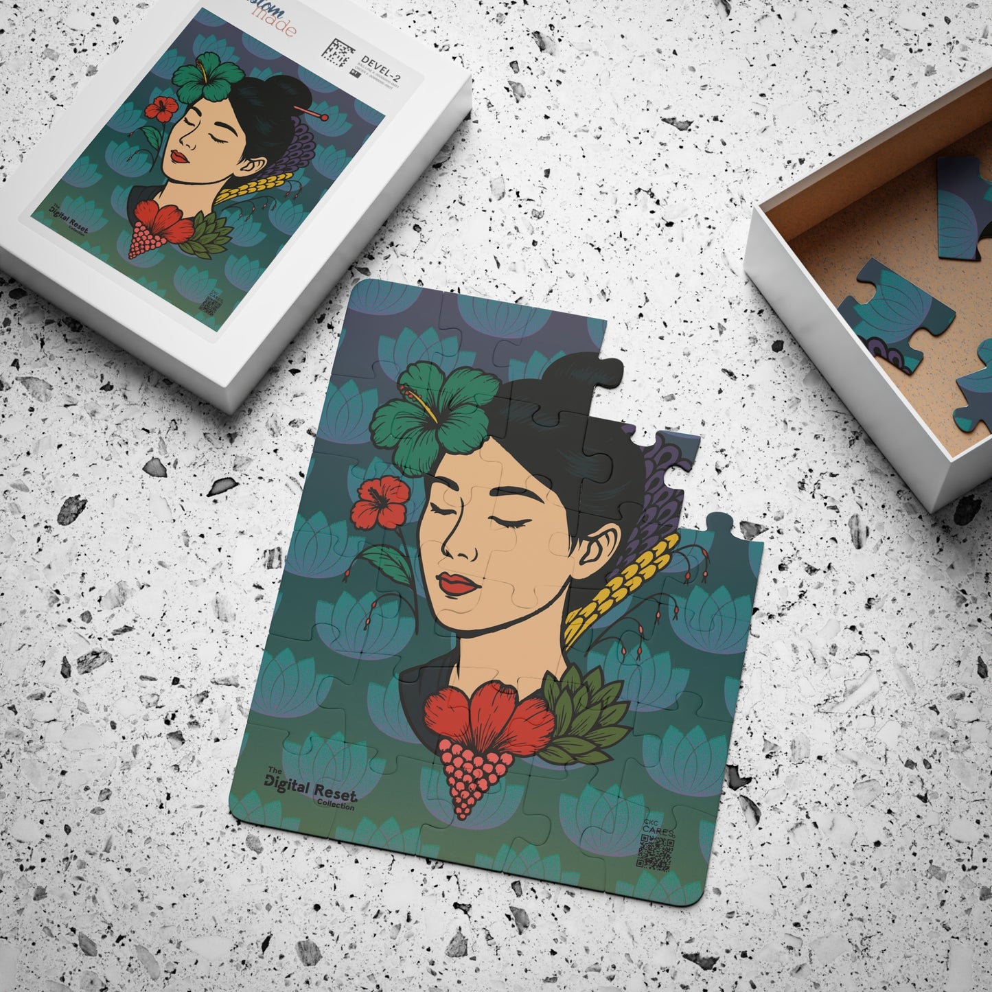 Inner Calm Digital Wellbeing Puzzle with Digital Security Studio Access