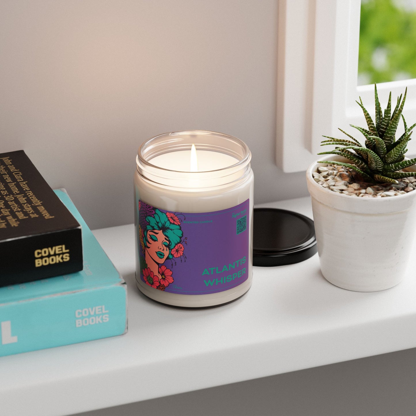 CKC Cares' Chillax Collection: Atlantis Whisper Aromatherapy Candle - Your Deep Rest Digital Reset Companion