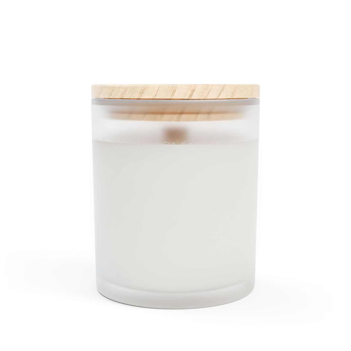 FedMOB RestSmart Candle Frosted Glass Candle, 11oz