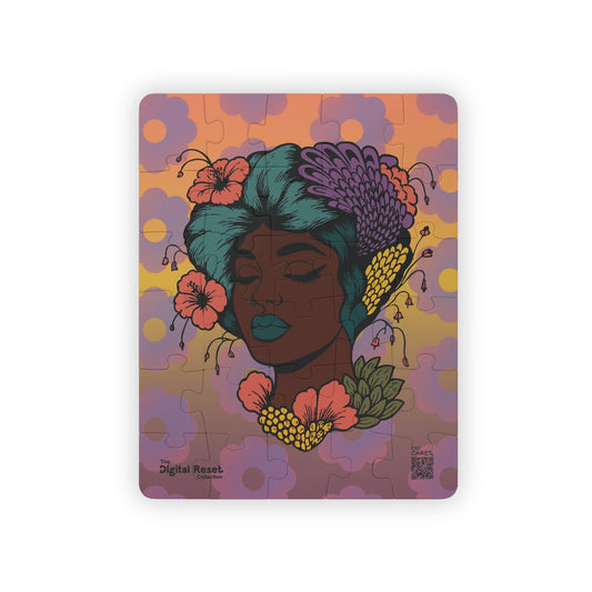 Creative Bloom - 30-Piece Mindful Focus Puzzle w/cybersecurity awareness studio